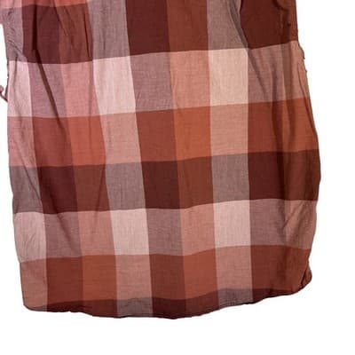 Carhartt Men's Shirt 2XL Red Plaid Cotton Stretch Relaxed Fit Button-Down - Thumbnail 10