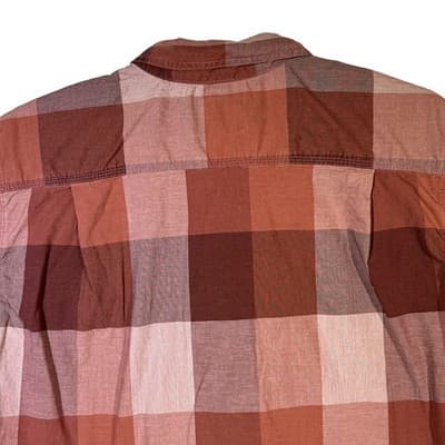 Carhartt Men's Shirt 2XL Red Plaid Cotton Stretch Relaxed Fit Button-Down - Thumbnail 12