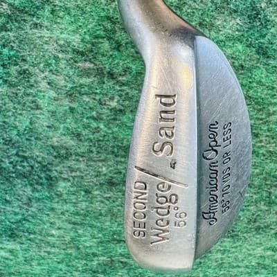 Vintage American Open 56° Sand Wedge Mens RH Steel Shaft Golf Club USA - Thumbnail 3