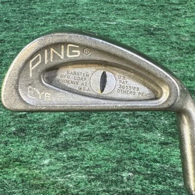 Vintage Ping Eye 2 Iron Karsten USA TT Lite Steel Shaft RH Golf Club - Image 1