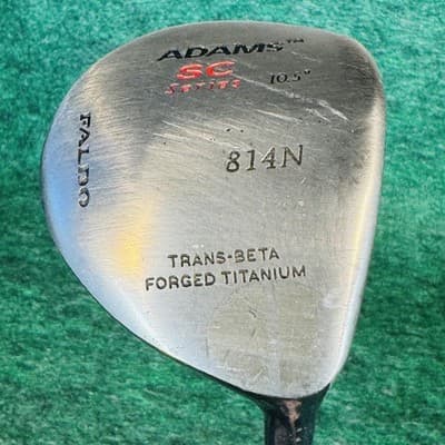 Adams 814N Driver Mens RH 10.5° SuperShaft Ultra Light TCE Spin Control - Image 1