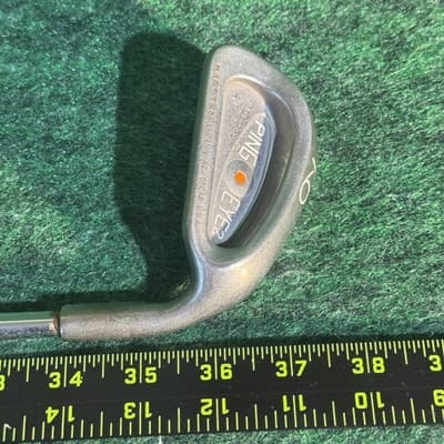 Vintage Ping Eye 2 W Wedge RH Golf Club Karsten USA Steel Shaft Golf Pride Iron - Thumbnail 6