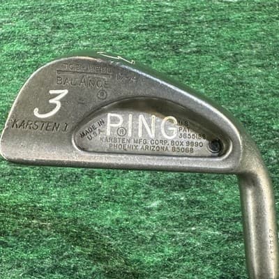 Vintage Ping Karsten I 3 Iron ZZ Lite Steel Shaft RH Phoenix AZ USA Golf Club - Image 1