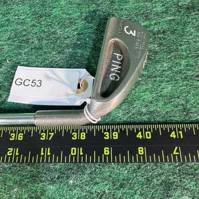 Vintage Ping Karsten I 3 Iron Phoenix AZ USA Steel Shaft RH Golf Club - Thumbnail 9