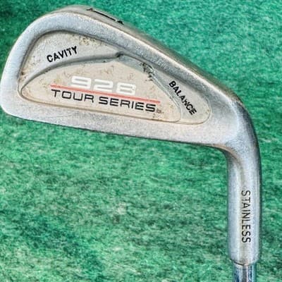 928 Tour Series 1 Iron Mens RH Stainless Head Silver Steel Single Golf Club - Image 1