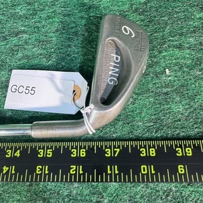 Vintage Ping Karsten I 6 Iron ZZ Lite Steel Shaft RH Phoenix AZ USA Golf Club - Thumbnail 9