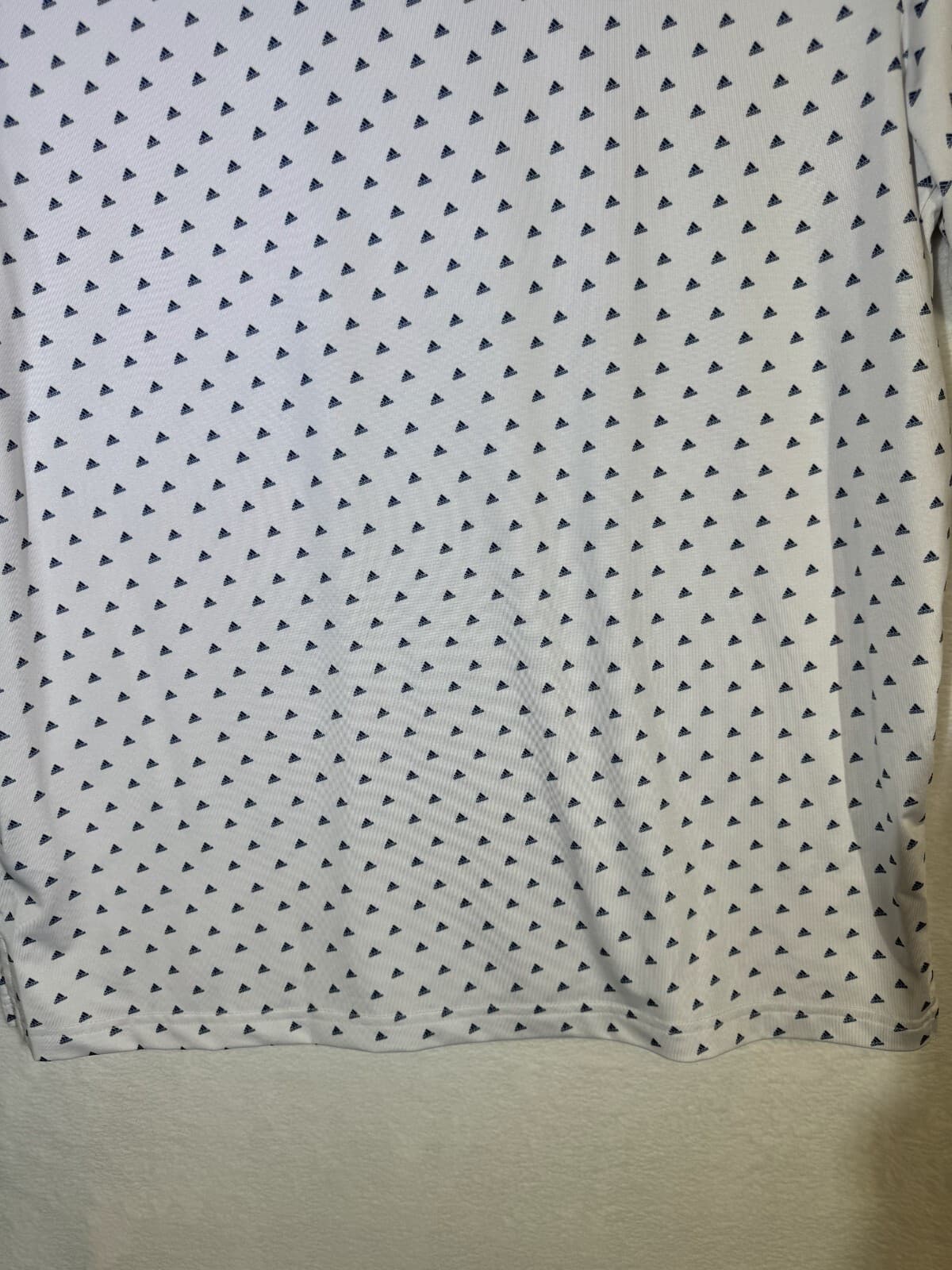 Adidas Golf Men’s L White Stretch Polyester-Blend Polo – Pull‑Over Performance - Thumbnail 11