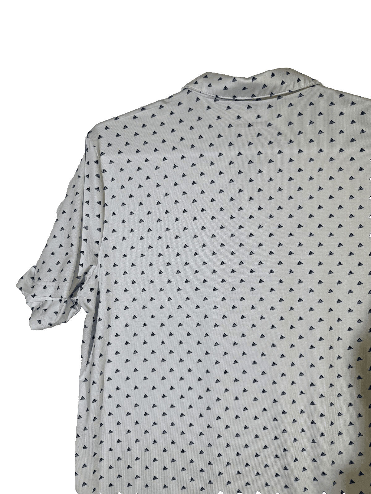 Adidas Golf Men’s L White Stretch Polyester-Blend Polo – Pull‑Over Performance - Thumbnail 12