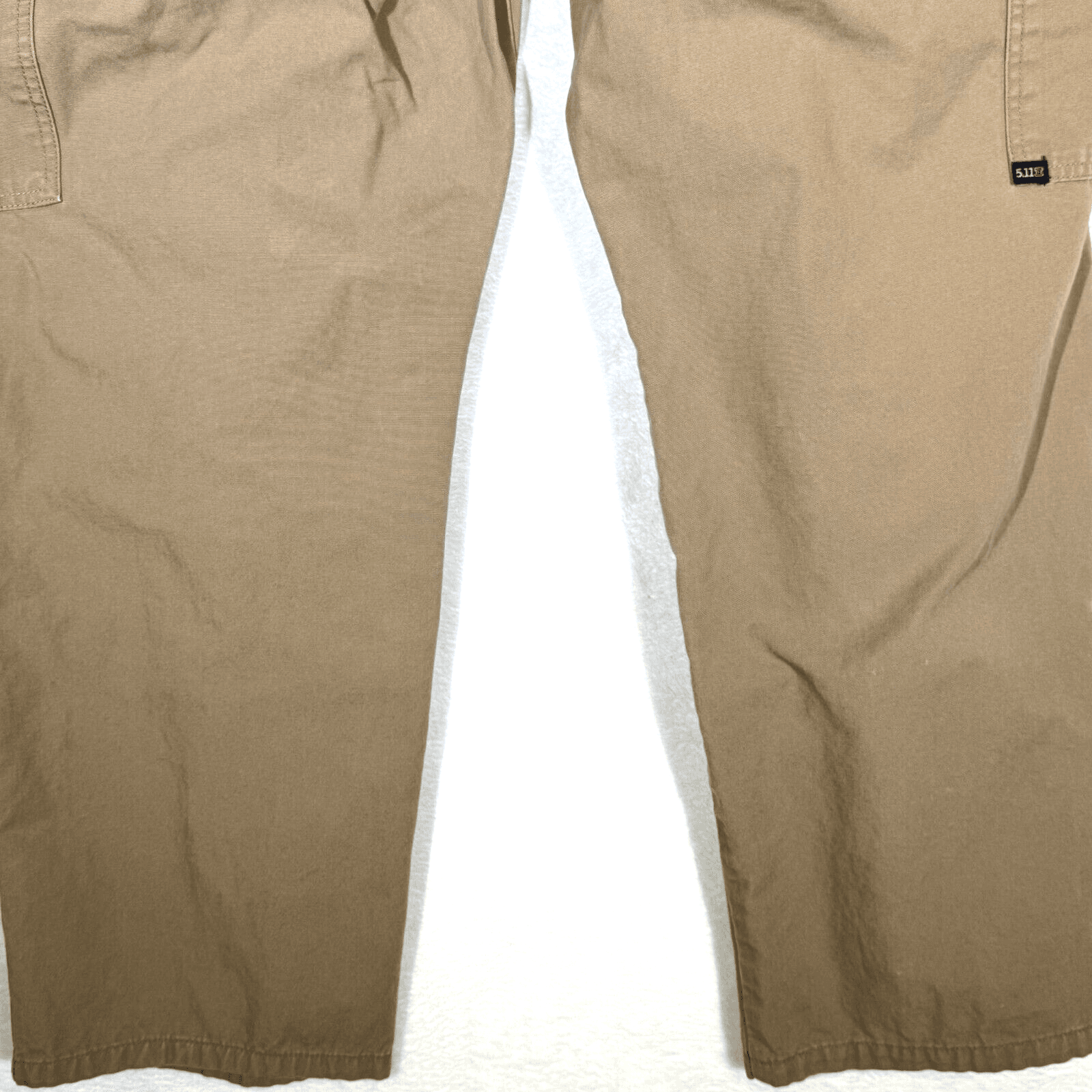 5.11 Tactical Workwear Pants Men's 40 X 30 Brown 100% Cotton Cargo Pockets M874 - Thumbnail 8