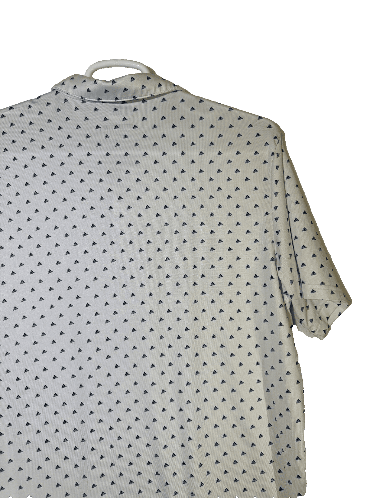 Adidas Golf Men’s L White Stretch Polyester-Blend Polo – Pull‑Over Performance - Thumbnail 13