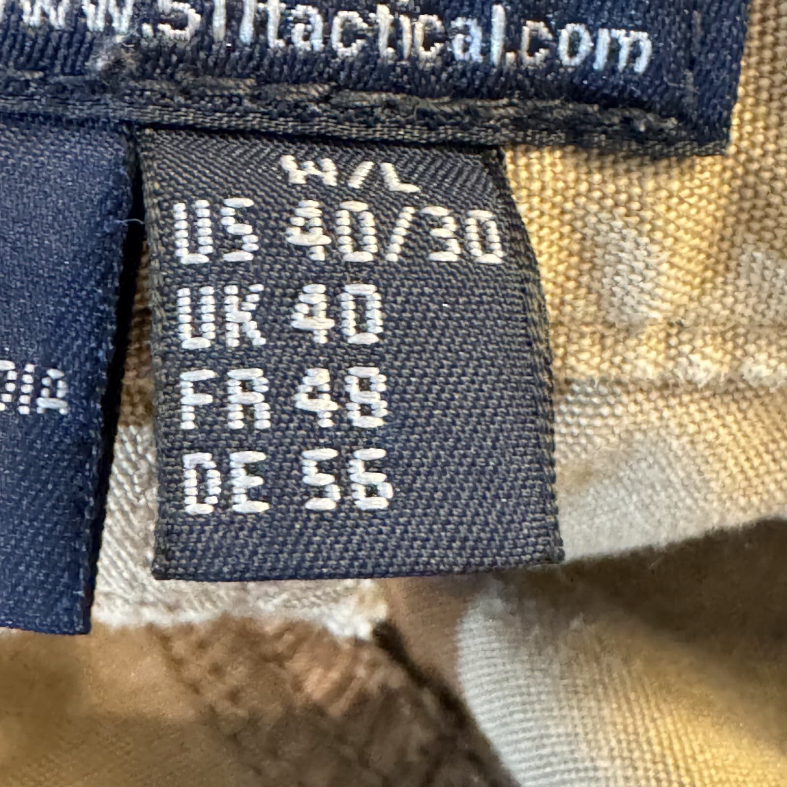 5.11 Tactical Workwear Pants Men's 40 X 30 Brown 100% Cotton Cargo Pockets M874 - Thumbnail 15