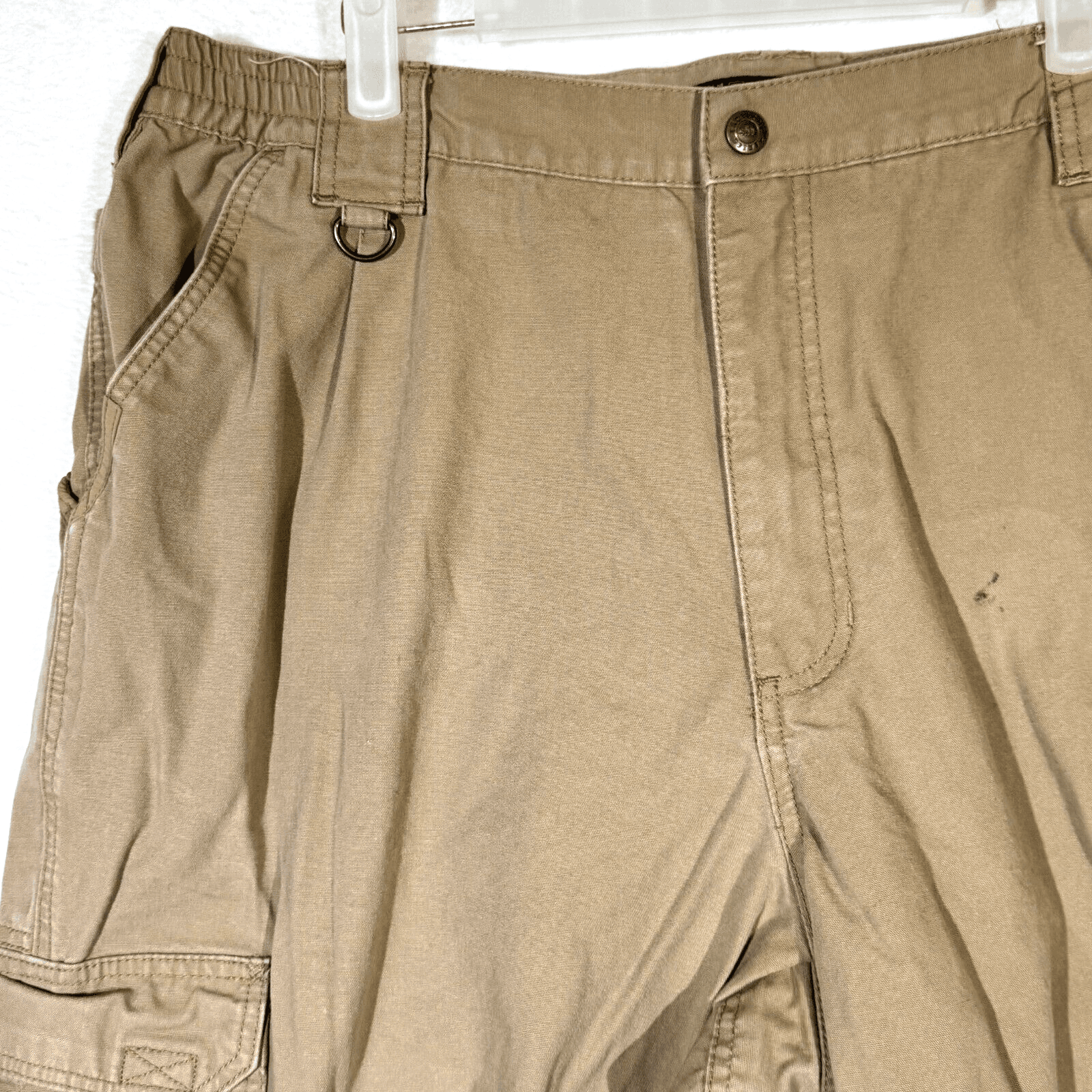 5.11 Tactical Workwear Pants Men's 40 X 30 Brown 100% Cotton Cargo Pockets M874 - Thumbnail 4