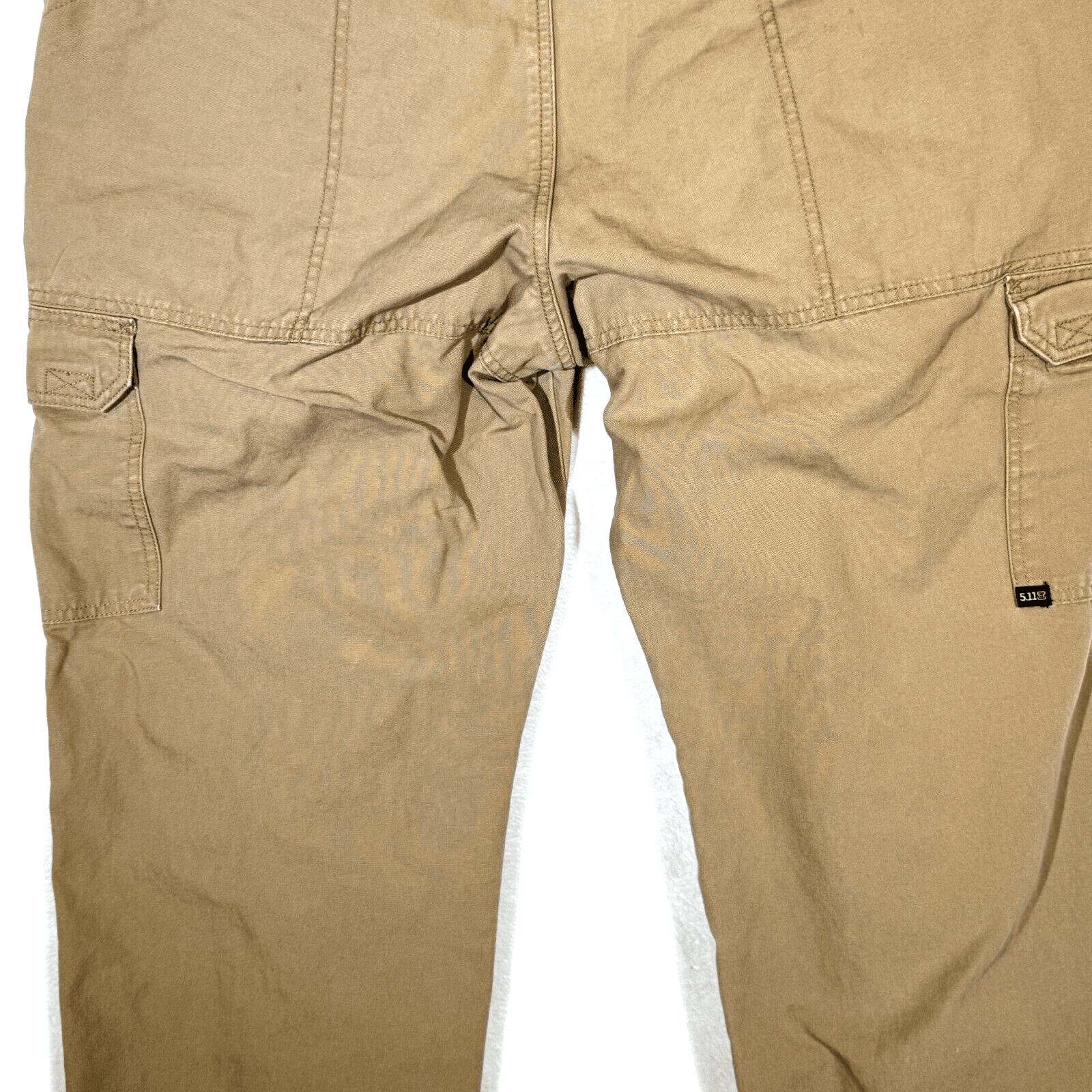 5.11 Tactical Workwear Pants Men's 40 X 30 Brown 100% Cotton Cargo Pockets M874 - Thumbnail 12