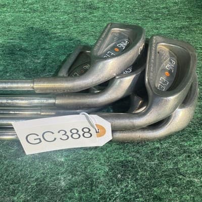 Vintage Ping Eye 2 Orange Dot Irons 3-9 Set Right Hand Steel Mens Golf Clubs - Thumbnail 24