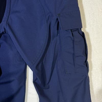 Excel Manufacturing Pants Mens 30x32 Navy Tactical Cargo Ripstop Double Knee - Thumbnail 9