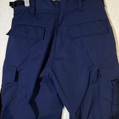 Excel Manufacturing Pants Mens 30x32 Navy Tactical Cargo Ripstop Double Knee - Thumbnail 8
