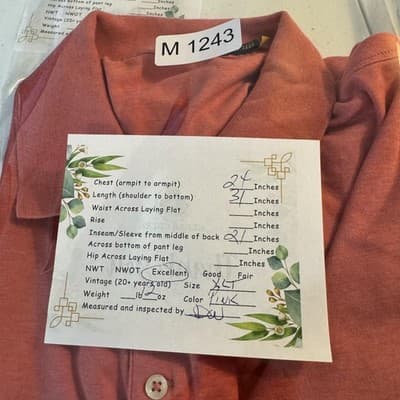 Polo Ralph Lauren Polo Shirt Mens XLT Pink Big & Tall Pony Logo Short Sleeve - Thumbnail 14