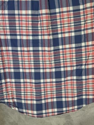 Vineyard Vines Shirt Mens XL Red Blue Plaid Tucker Button Down Stretch - Thumbnail 12