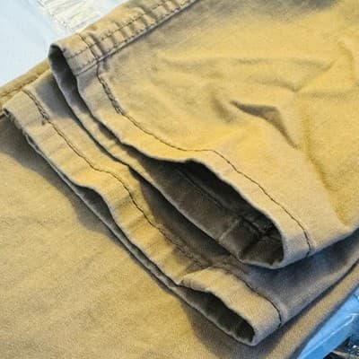 Levis 502 Jeans Mens 29x32 Brown Tapered Regular Denim Zip Fly Mid Rise - Thumbnail 7