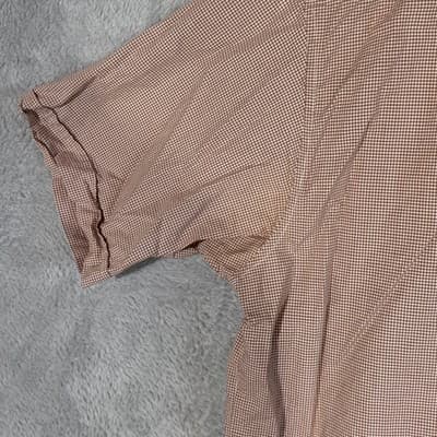 Polo Ralph Lauren Shirt Mens XL Brown Check Short Sleeve Button Up Pocket Pony - Thumbnail 3