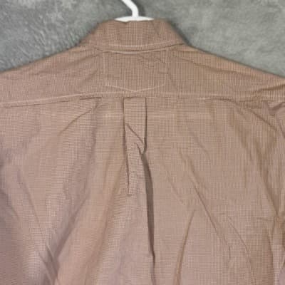 Polo Ralph Lauren Shirt Mens XL Brown Check Short Sleeve Button Up Pocket Pony - Thumbnail 9