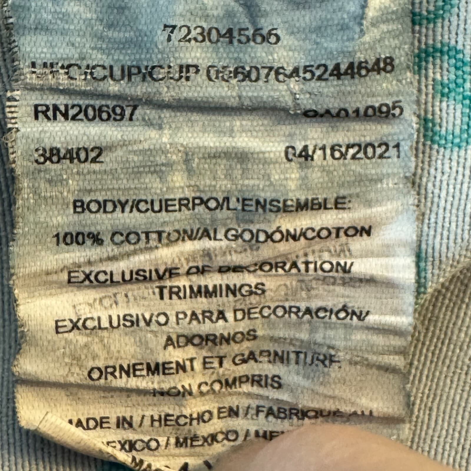 Dickies Carpenter Jeans Men’s 34x32 Blue Denim Workwear Utility Straight M1567 - Thumbnail 11