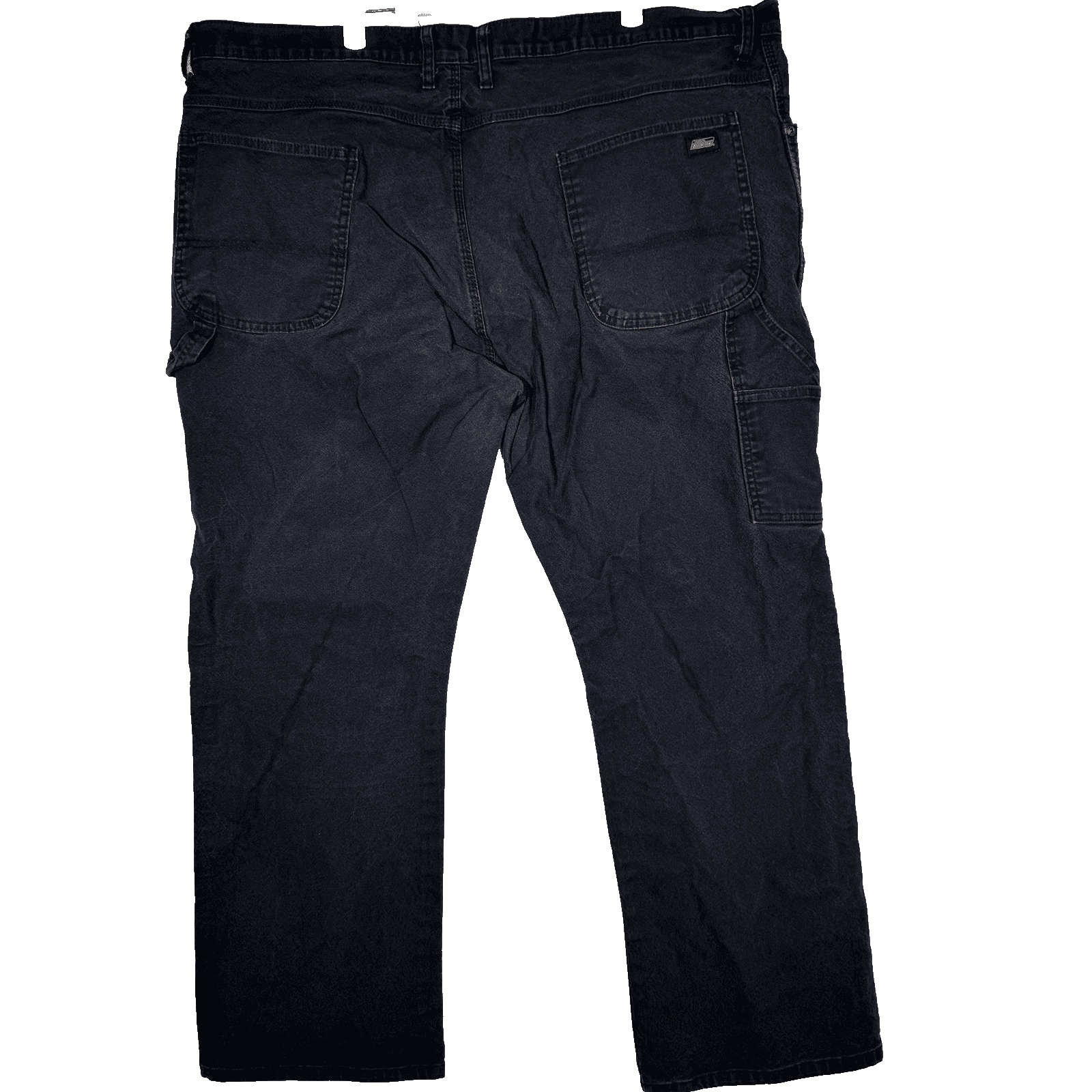 Dickies Jeans Mens 46x30 (44x30) Black Stretch Denim Carpenter Workwear Pants - Thumbnail 2