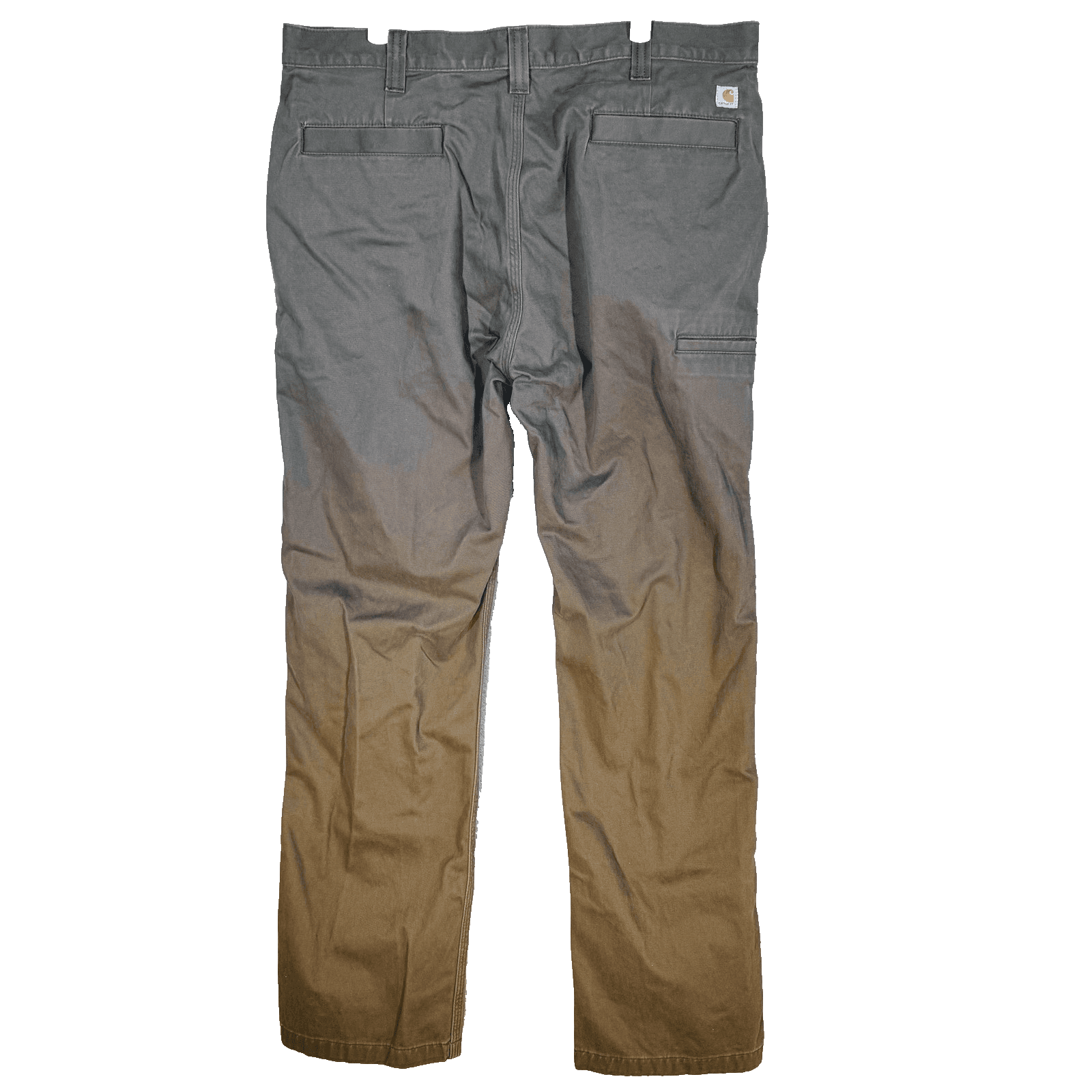 Carhartt Pants Mens 38x34 Brown Straight Cotton Relaxed Zip Fly Workwear Utility - Thumbnail 2