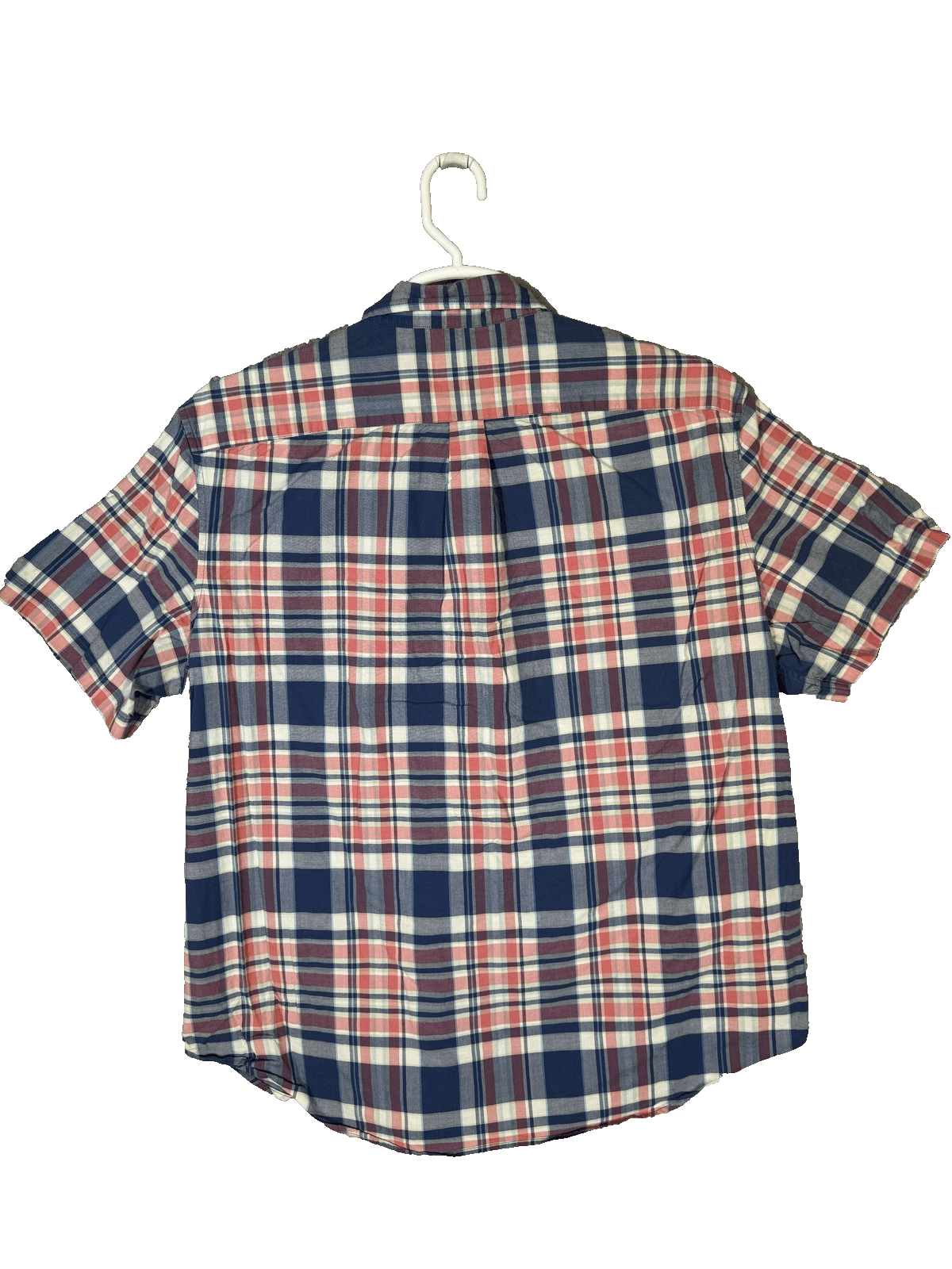 Vineyard Vines Shirt Mens XL Red Blue Plaid Tucker Button Down Stretch - Thumbnail 2