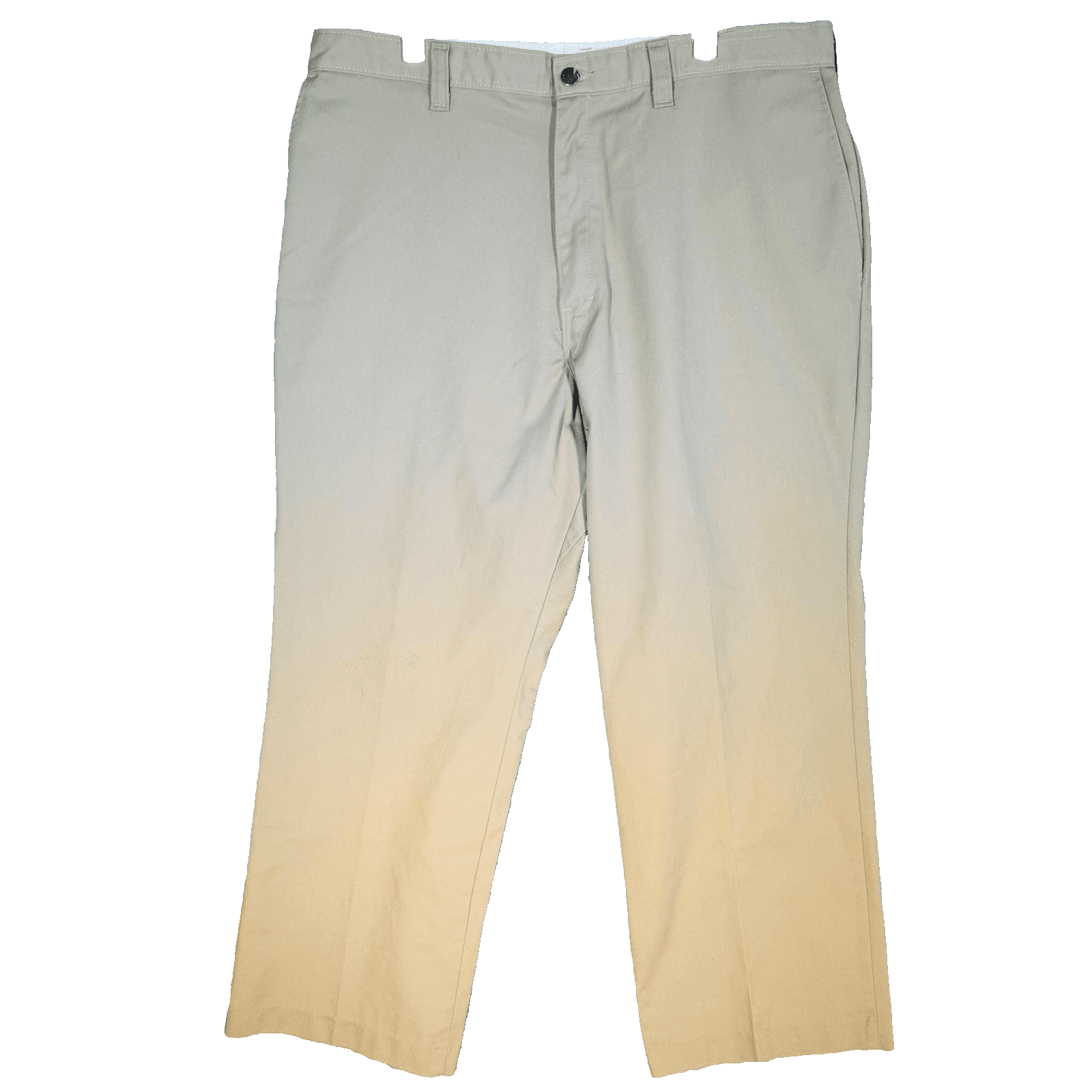 Dickies Pants Mens 40x29 Beige Khakis Polyester Cotton Zip Fly W541E5F - Image 1