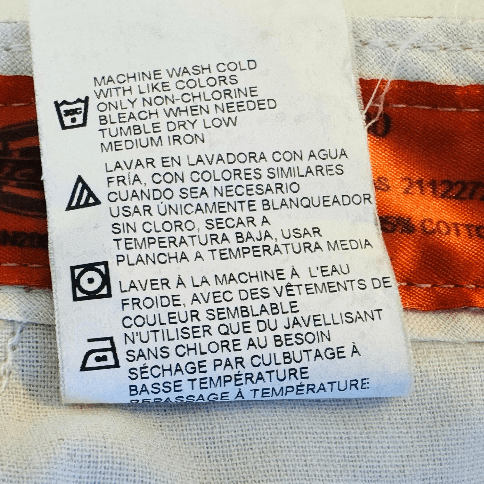 Dickies Pants Mens 40x29 Beige Khakis Polyester Cotton Zip Fly W541E5F - Thumbnail 7