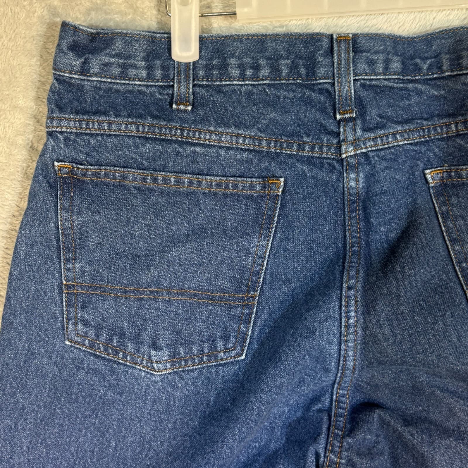 Dickies Jeans Men's 36x30 Blue Denim 100% Cotton Regular Fit Straight Leg - Thumbnail 6