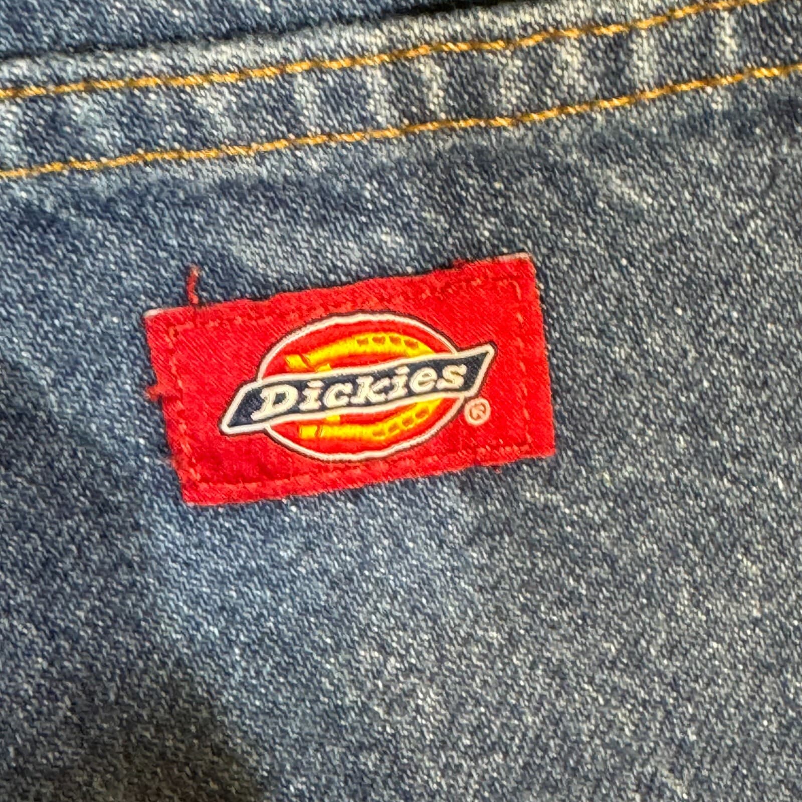 Dickies Jeans Men's 36x30 Blue Denim 100% Cotton Regular Fit Straight Leg - Thumbnail 10