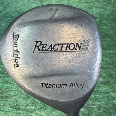 Tour Edge Reaction II 7 Wood Titanium Alloy Graphite Shaft RH Golf Club - Image 1