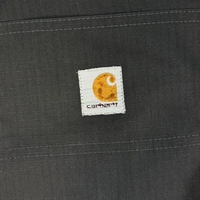 Carhartt Pants Mens 38x30 Gray Relaxed Fit Ripstop Workwear Utility Pockets - Thumbnail 6