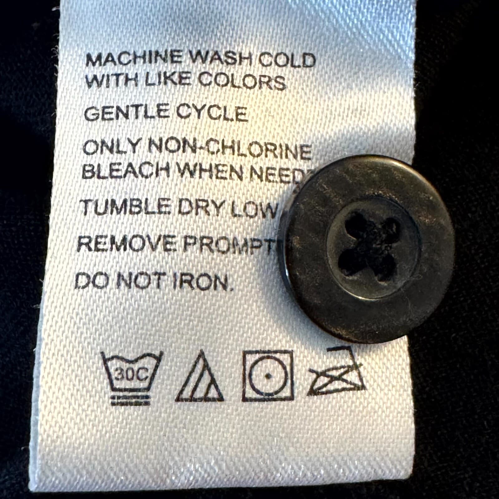 Tommy Bahama Mens Polo Shirt Medium Black Long Sleeve Pima Modal Blend - Thumbnail 15