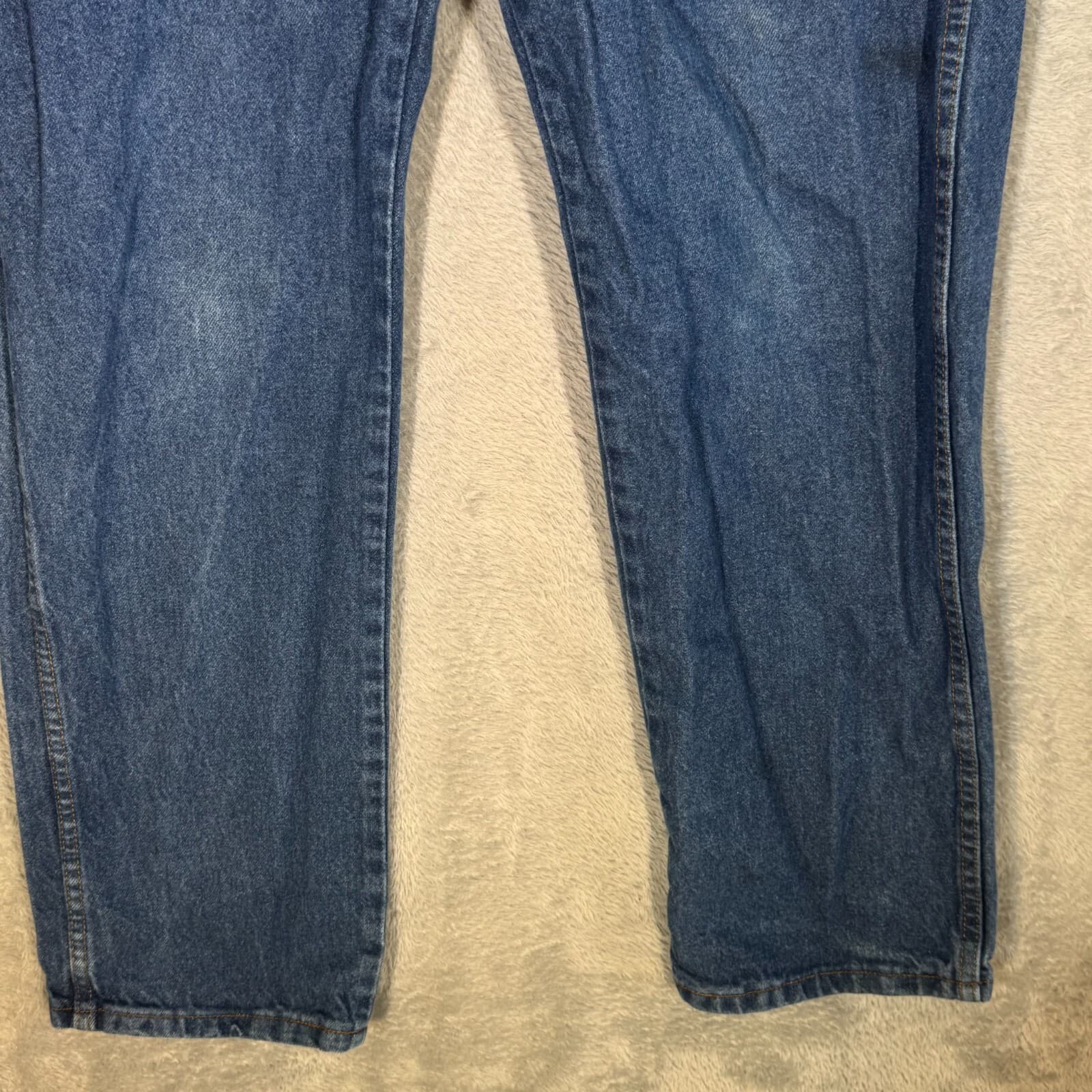 Dickies Jeans Men's 34x32 Blue Denim Regular Fit Straight Leg Work - Thumbnail 5