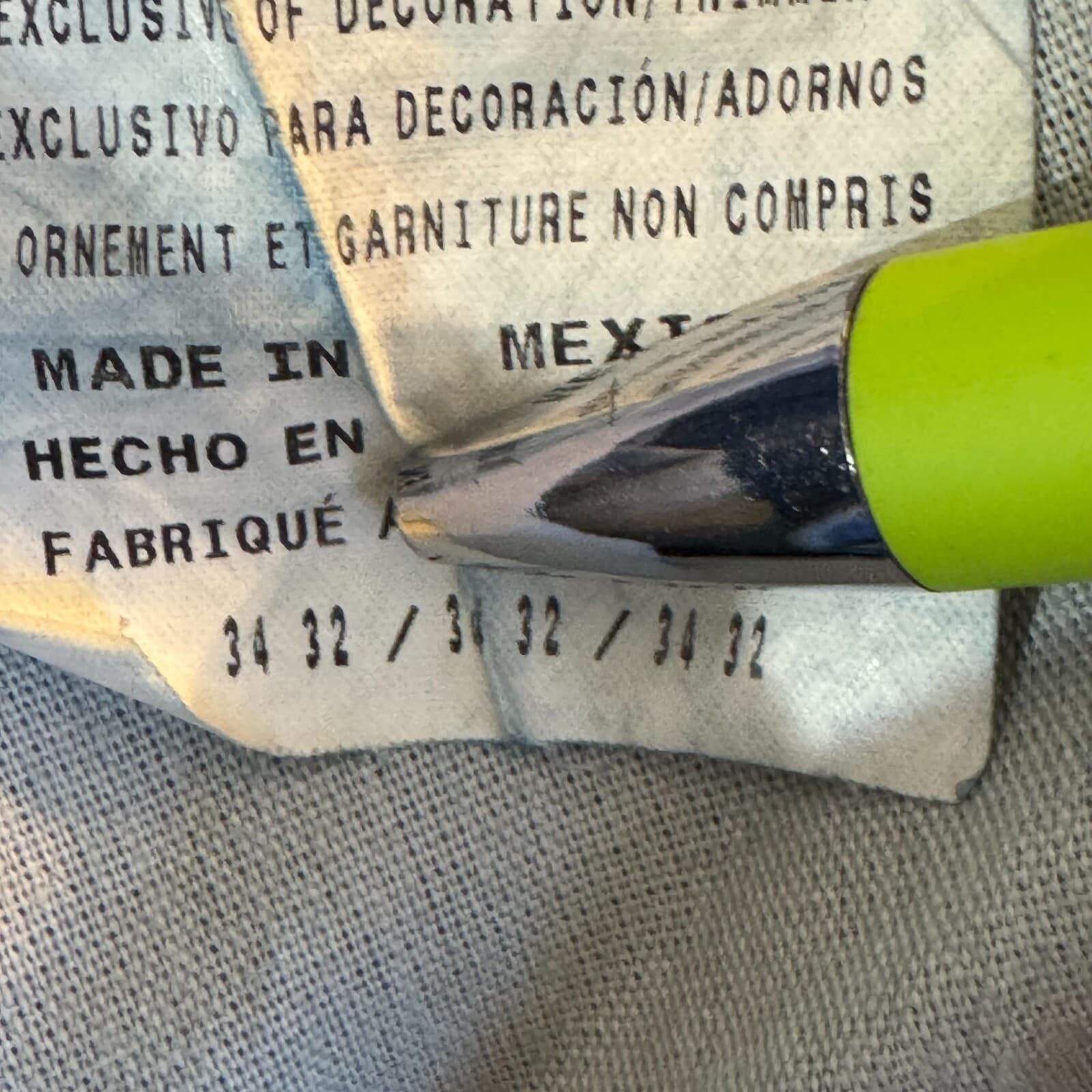 Dickies Jeans Men's 34x32 Blue Denim Regular Fit Straight Leg Work - Thumbnail 11