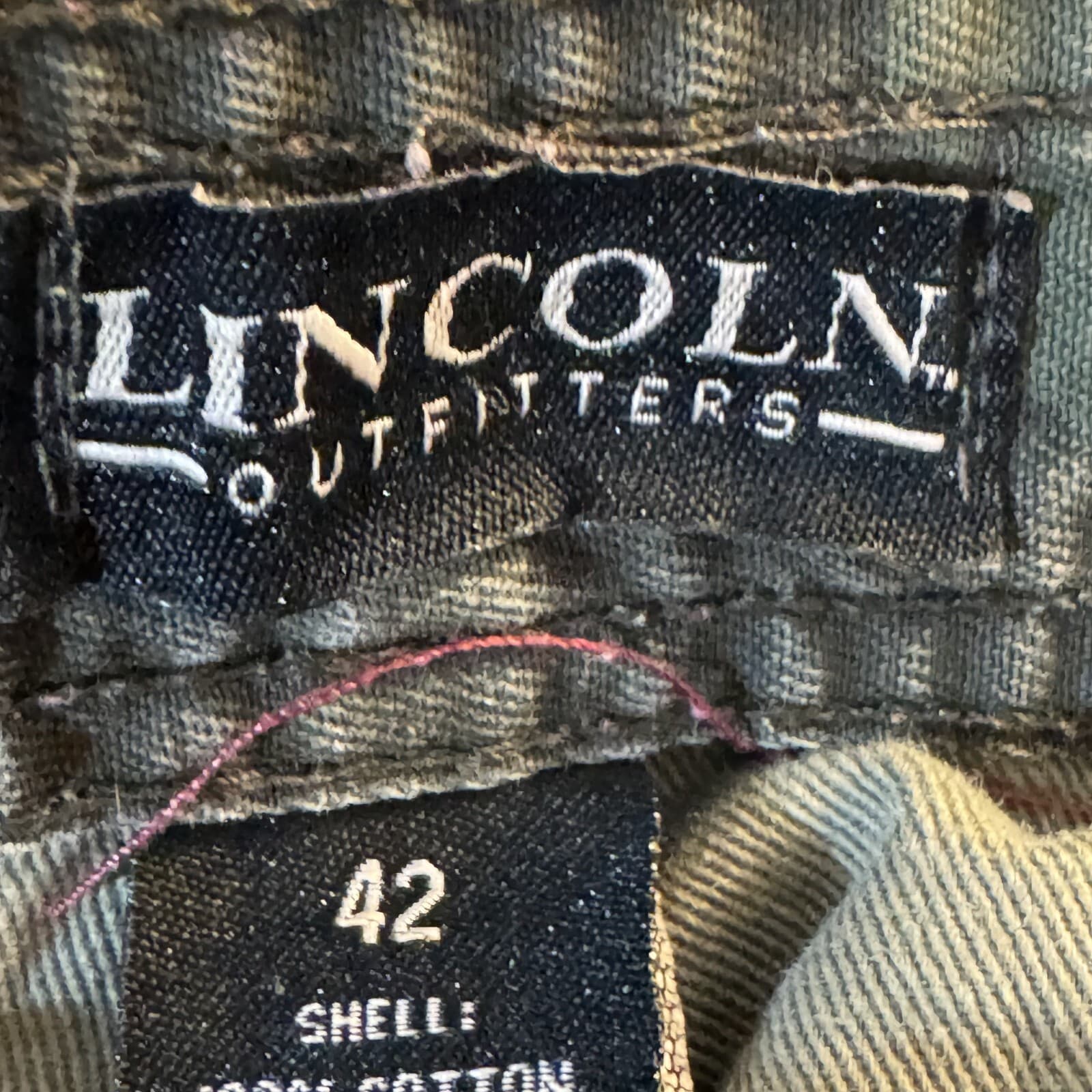 Lincoln Outfitters Cargo Shorts Mens 42 Green Camo 100 Percent Cotton Utility - Thumbnail 12