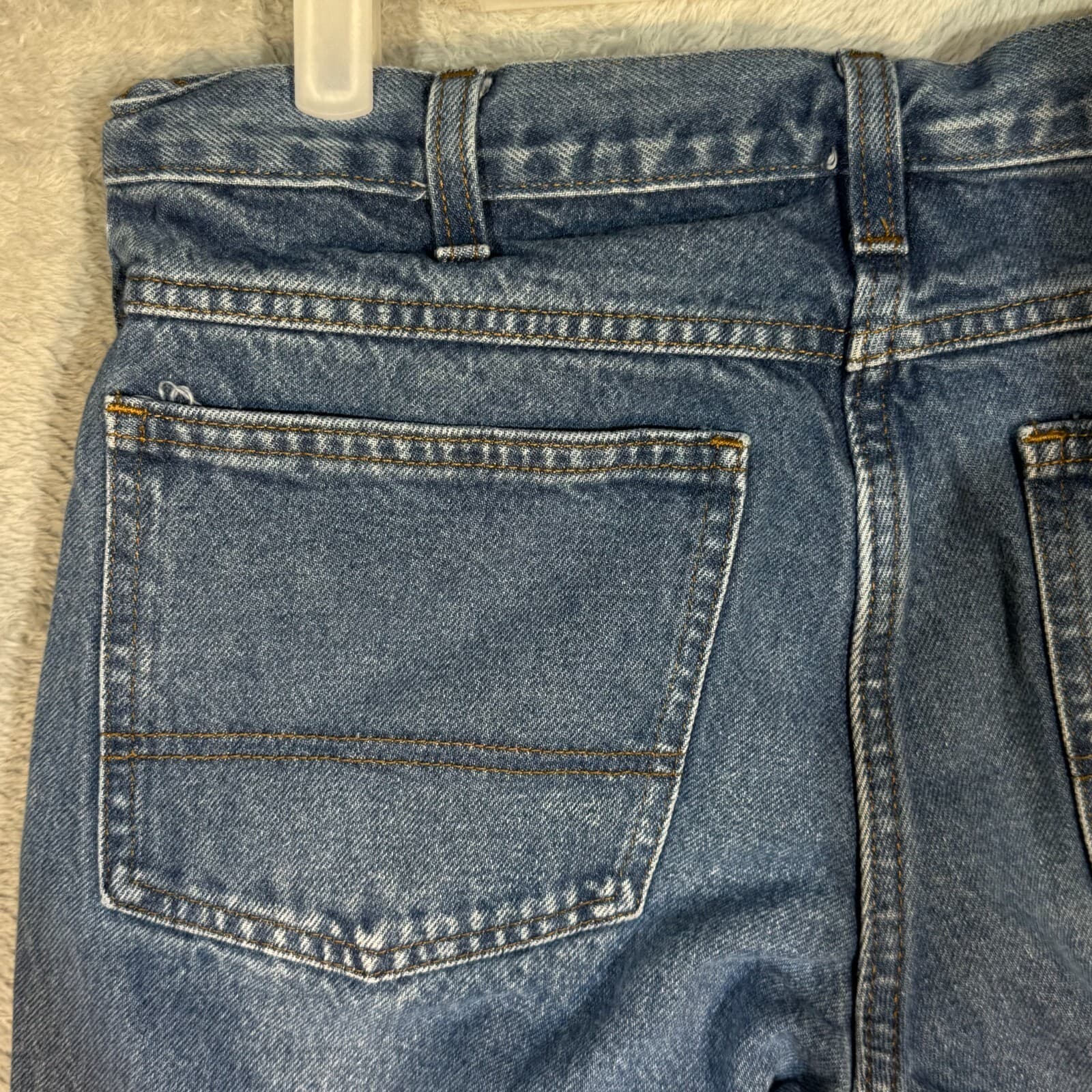 Dickies Jeans Mens 33x34 Blue Denim Straight 100% Cotton Workwear - Thumbnail 6