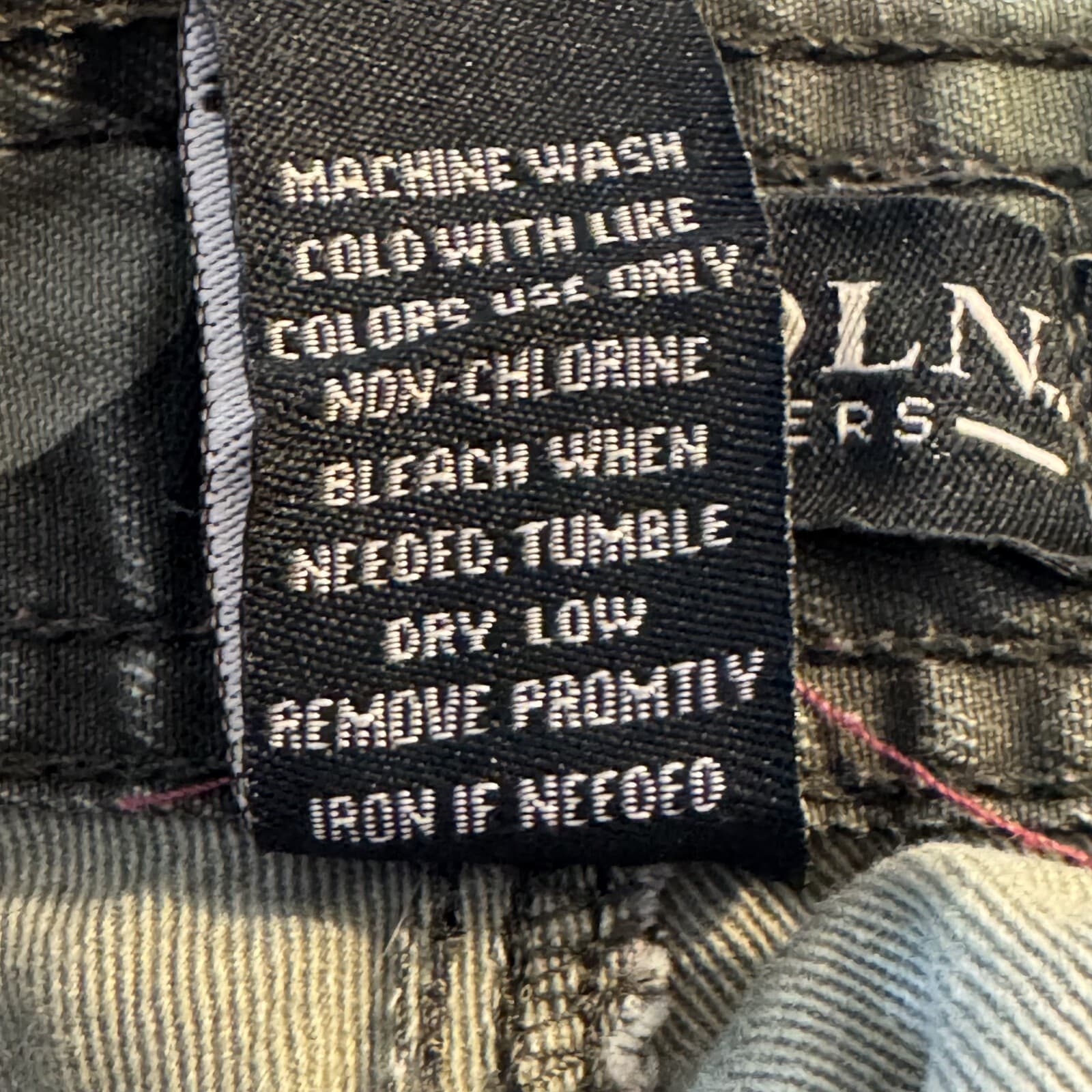 Lincoln Outfitters Cargo Shorts Mens 42 Green Camo 100 Percent Cotton Utility - Thumbnail 13