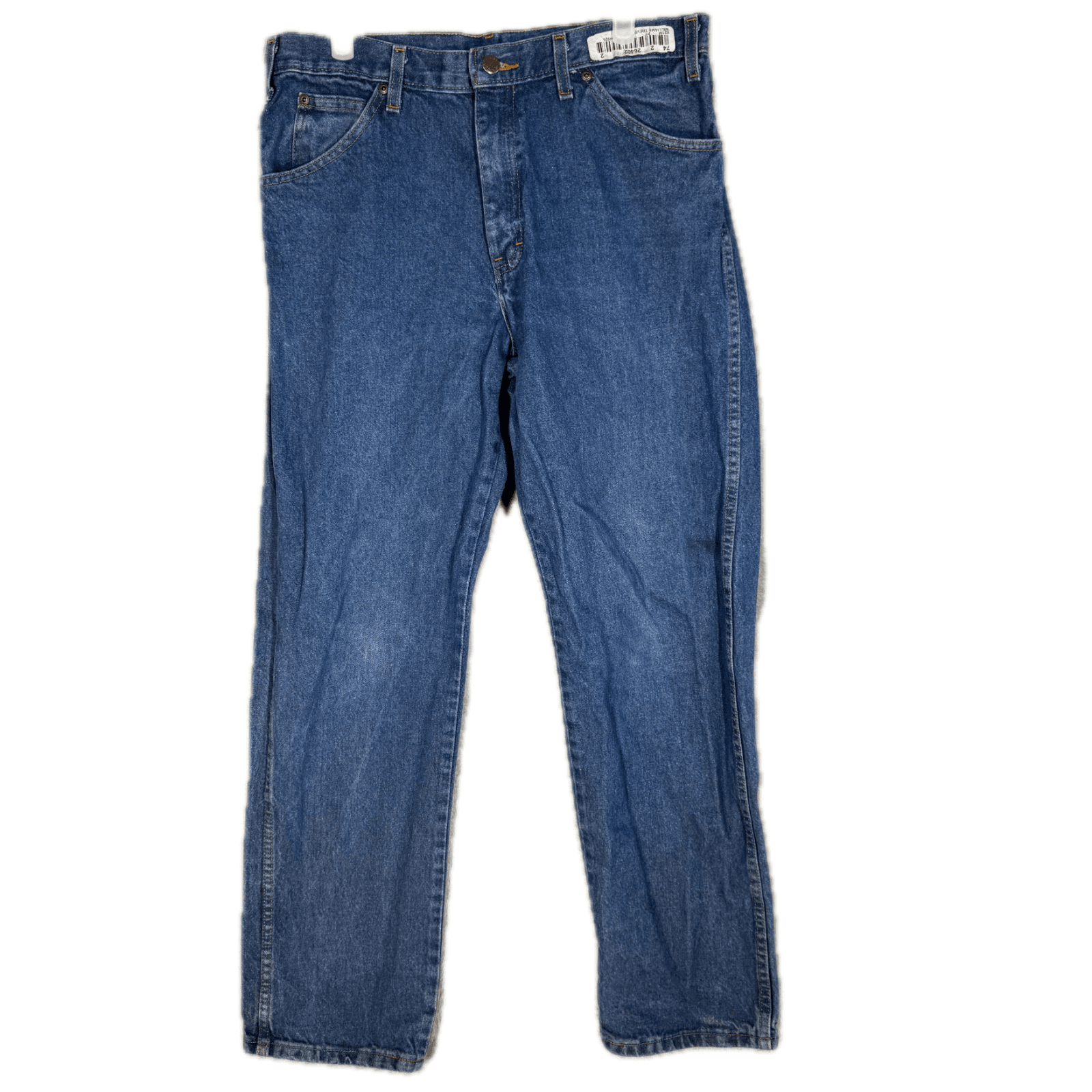 Dickies Jeans Men's 34x32 Blue Denim Regular Fit Straight Leg Work - Image 1