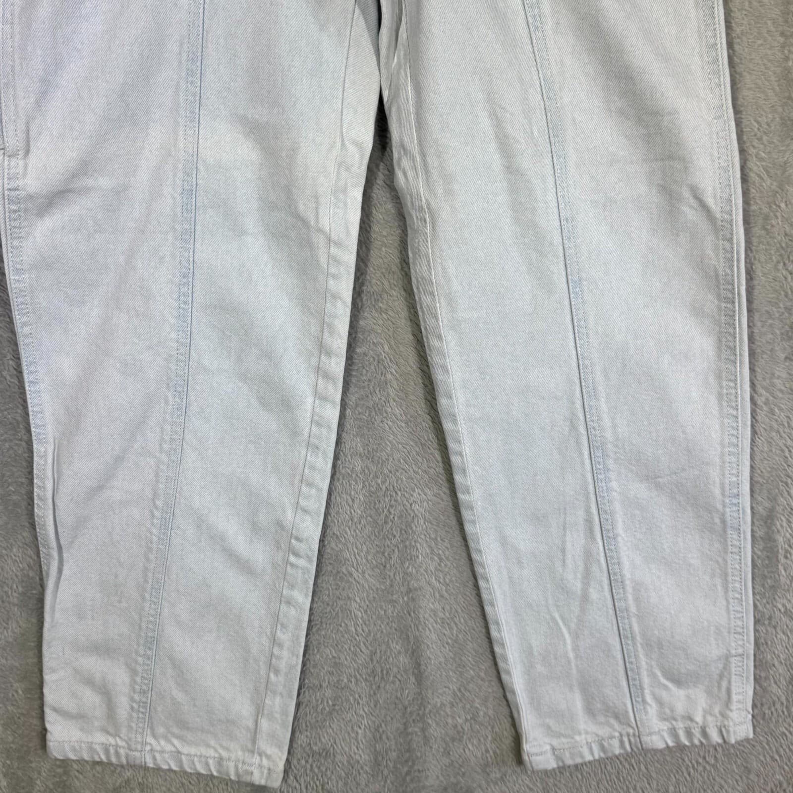 Levis Carpenter Jeans Mens 27x31 Light Blue Denim Workwear Utility Straight Leg - Thumbnail 5