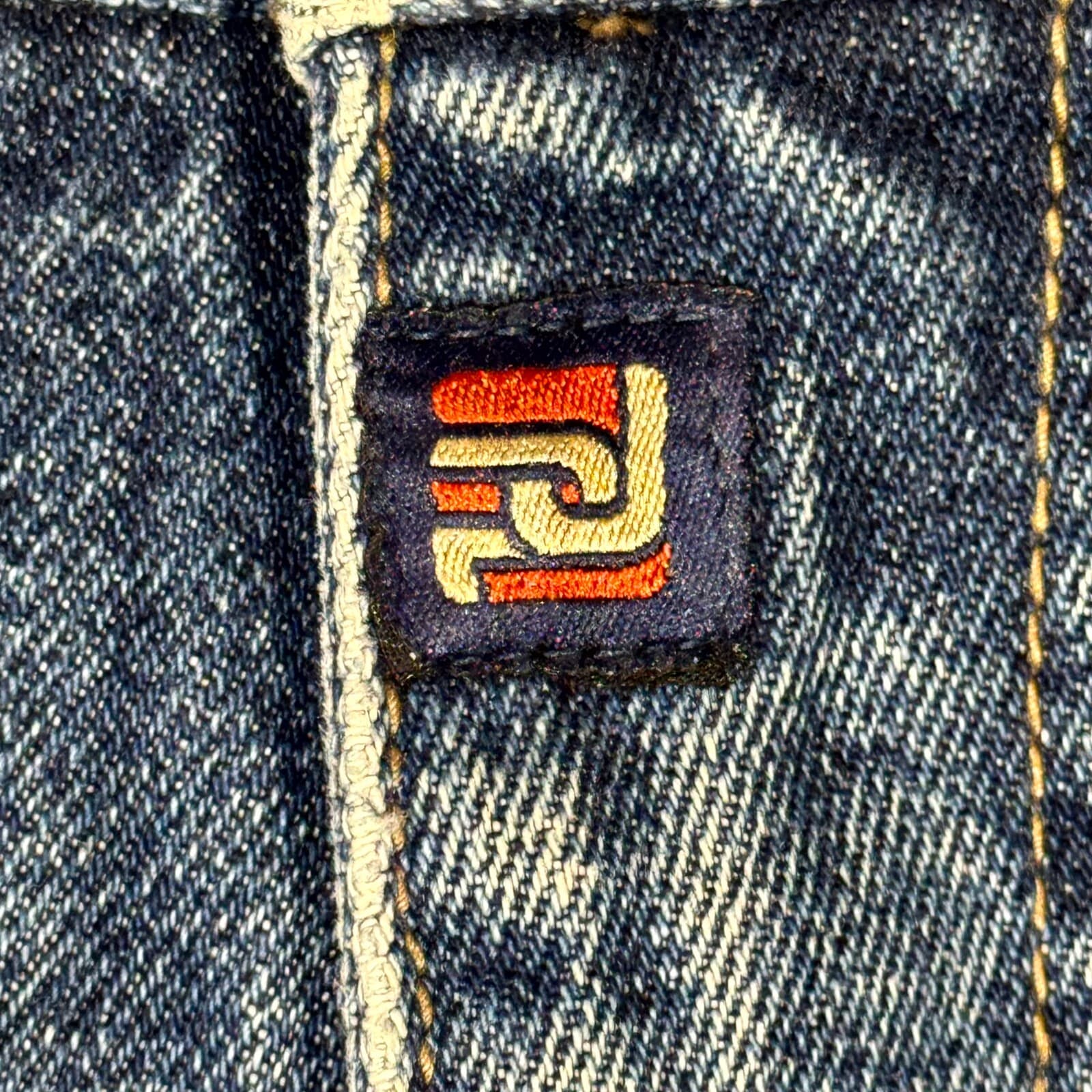 Paco Jeans Carpenter Pants Mens 34x32 Blue Denim Workwear Utility High Rise - Thumbnail 6