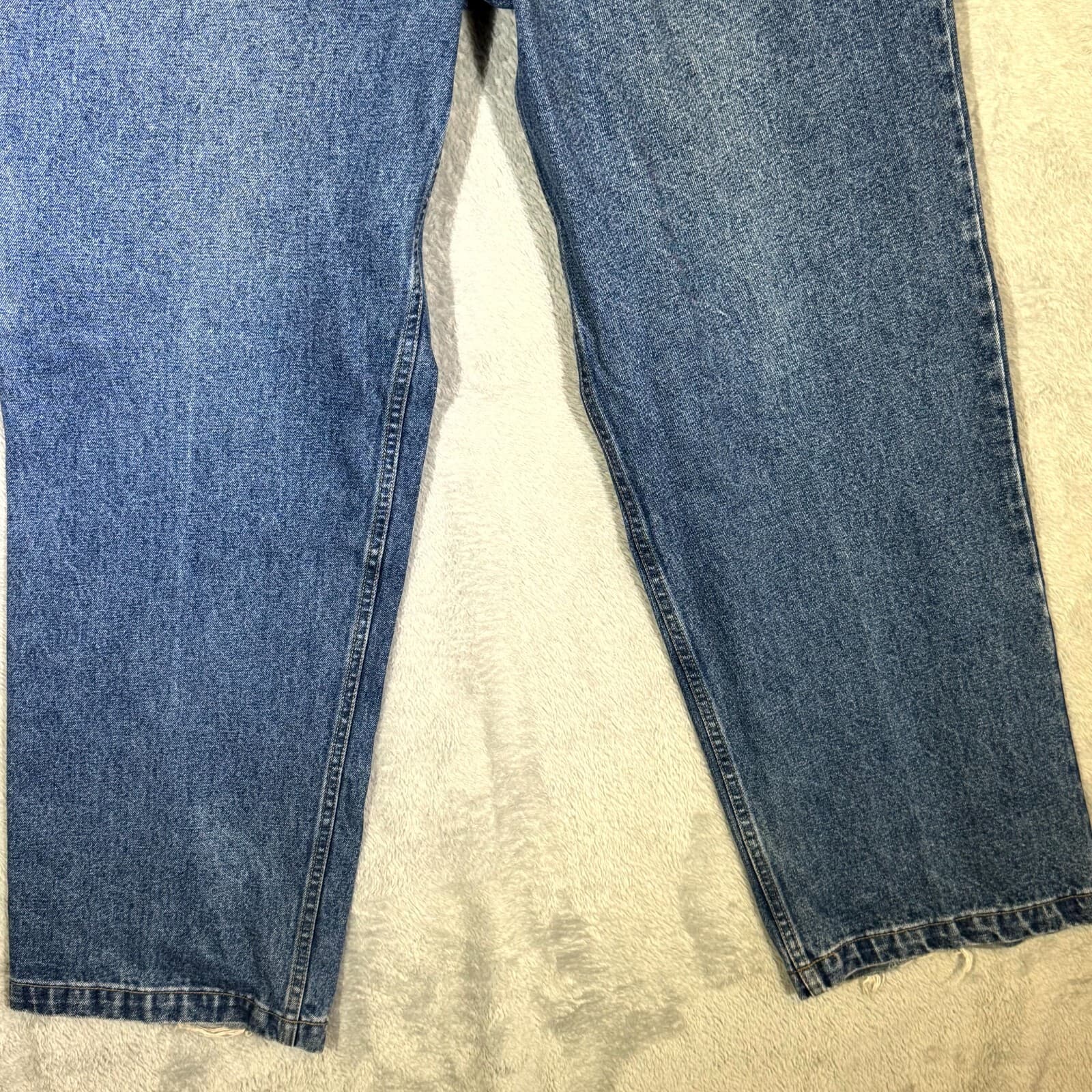 Paco Jeans Carpenter Pants Mens 34x32 Blue Denim Workwear Utility High Rise - Thumbnail 5