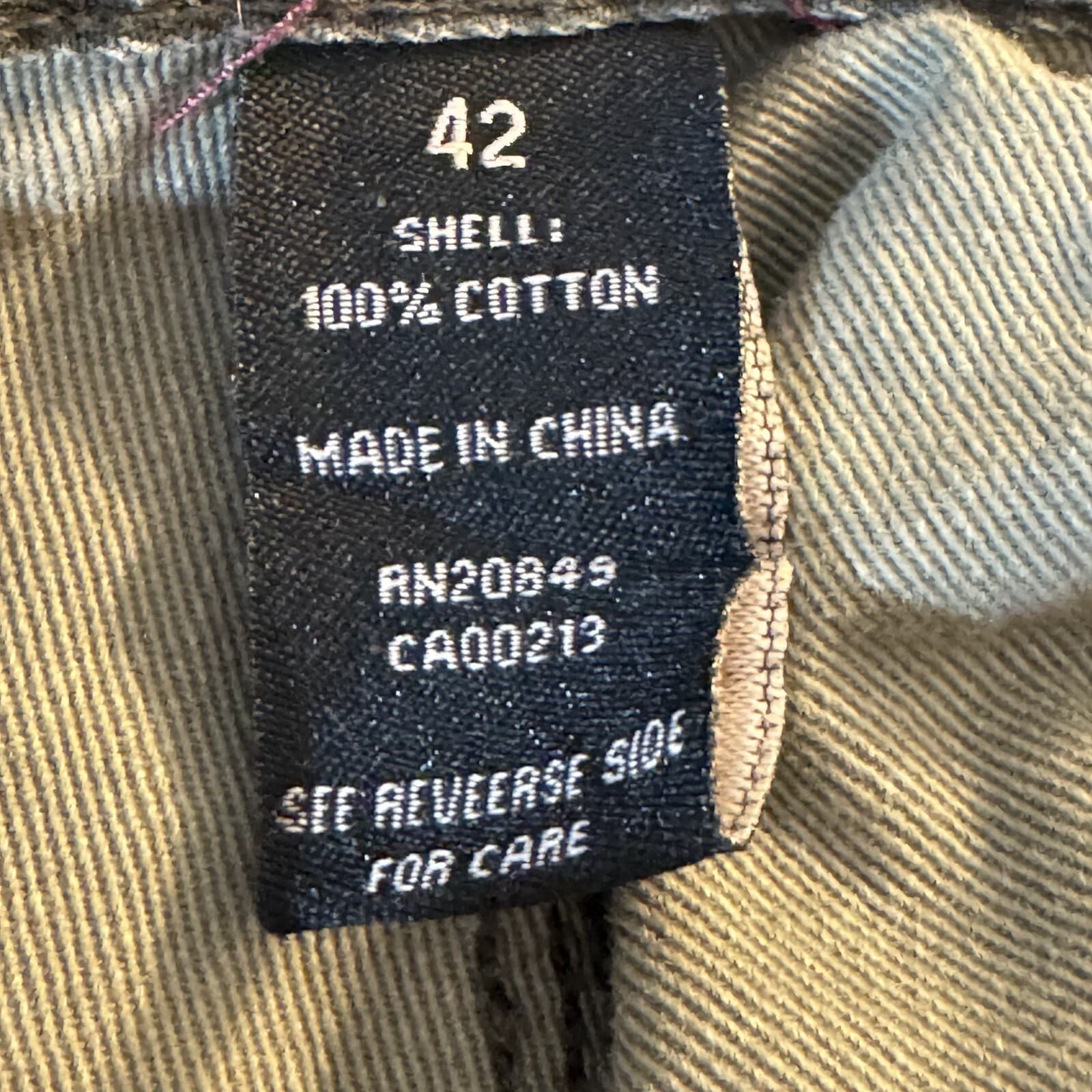 Lincoln Outfitters Cargo Shorts Mens 42 Green Camo 100 Percent Cotton Utility - Thumbnail 11