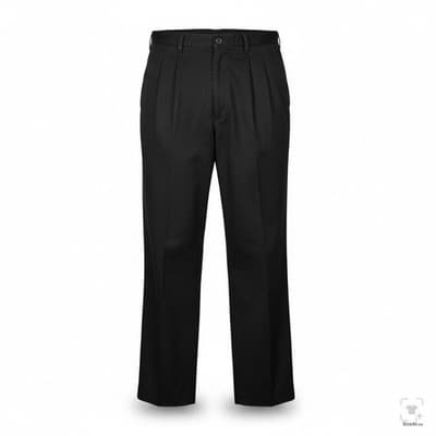 Dickies Pants Mens 36x34 Black Khakis Relaxed Canvas Polyester Blend Zip Fly - Image 1