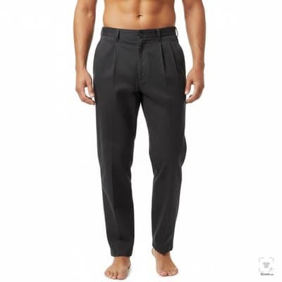 Dickies Pants Mens 36x34 Black Khakis Relaxed Canvas Polyester Blend Zip Fly - Thumbnail 4