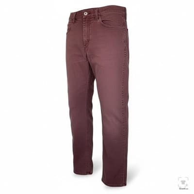 Levis 501 Jeans Mens 36x32 Red Medium Wash Straight Denim Button Fly Classic Fit - Thumbnail 2