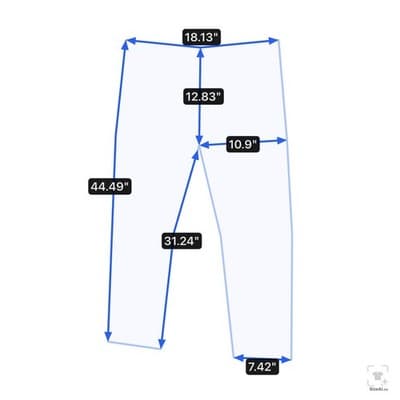 Levis 501 Jeans Mens 36x32 Red Medium Wash Straight Denim Button Fly Classic Fit - Thumbnail 13